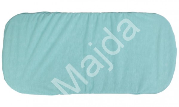 Kaarsgaren Nepromokavé Tencel prostěradlo do kočárku mentolové