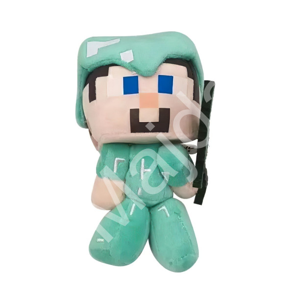 Plush Plyšová hračka Minecraft Steve diamantový mini 16cm