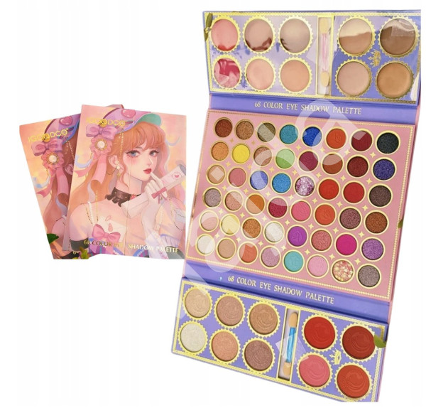 bHome Dětská kosmetická paleta s očními stíny Shadow 68ks