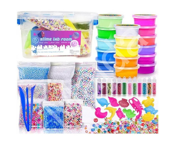 bHome Velká sada Laboratoř slizu s doplňky v boxu