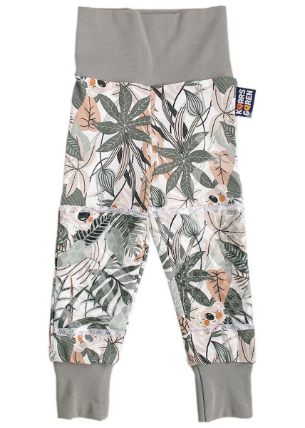 Kaarsgaren Kalhoty s protiskluzem bavlna koala zelená 86