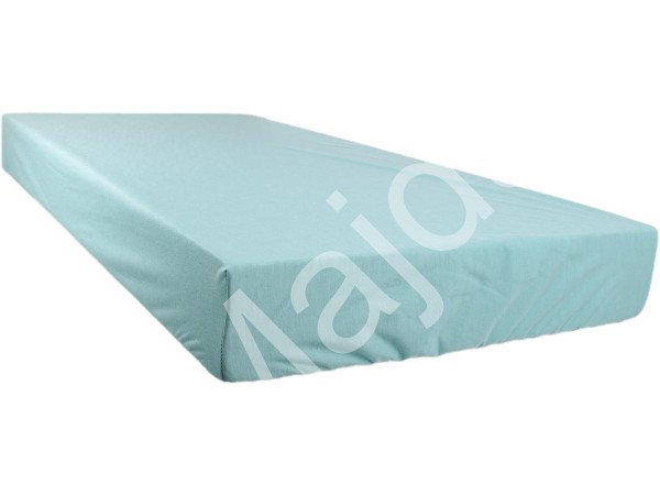 Kaarsgaren 2v1 Mentolové prostěradlo 80x200cm a chránič matrace