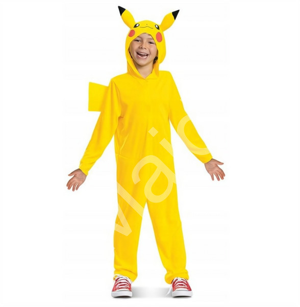 FunCo Dětský kostým Pokémon Pikachu 98-110 S