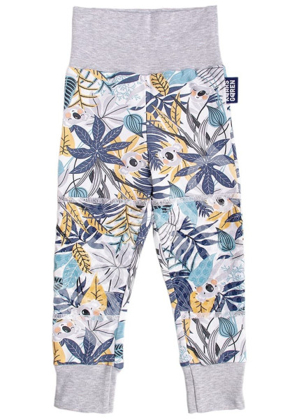 Kaarsgaren Kalhoty s protiskluzem bavlna koala džungle 92