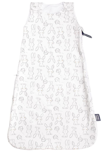 Kaarsgaren Letní spací pytel 70 cm zajíc smetanový zip na boku