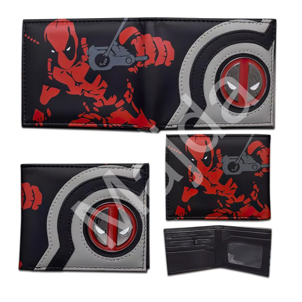 bHome Peněženka Deadpool s 3D kovovým znakem