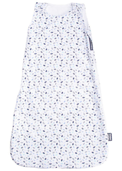 Kaarsgaren Letní spací pytel 70 cm modré lístky zip na boku