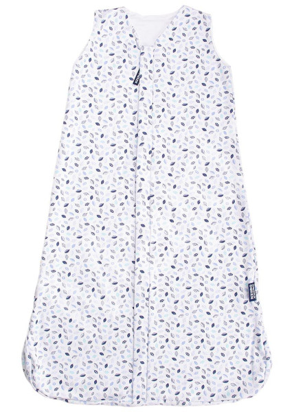 Kaarsgaren Letní 3D spací pytel 110 cm bambus modré lístečky