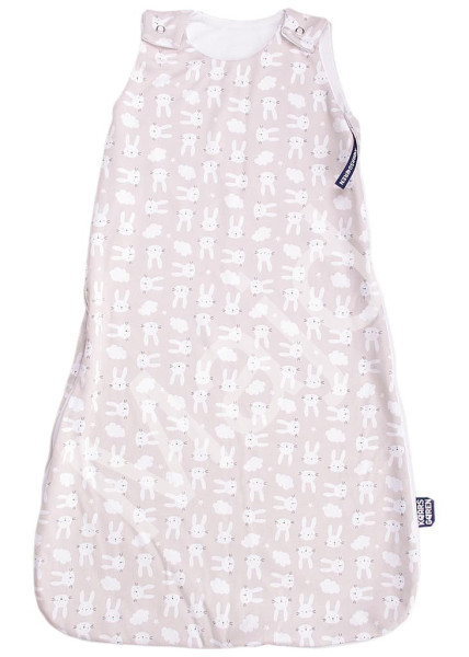 Kaarsgaren Letní spací pytel 60 cm zajíc béžový zip na boku