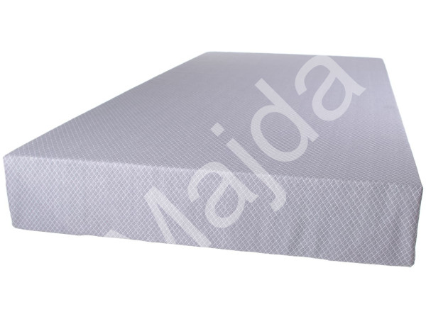 Kaarsgaren 2v1 Tencel prostěradlo a chránič 70x160cm šedá mřížka