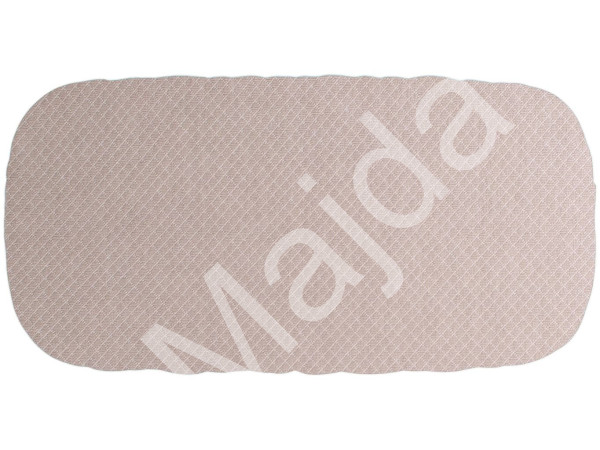 Kaarsgaren Nepromokavé Tencel prostěradlo do kočárku béžová mřížka