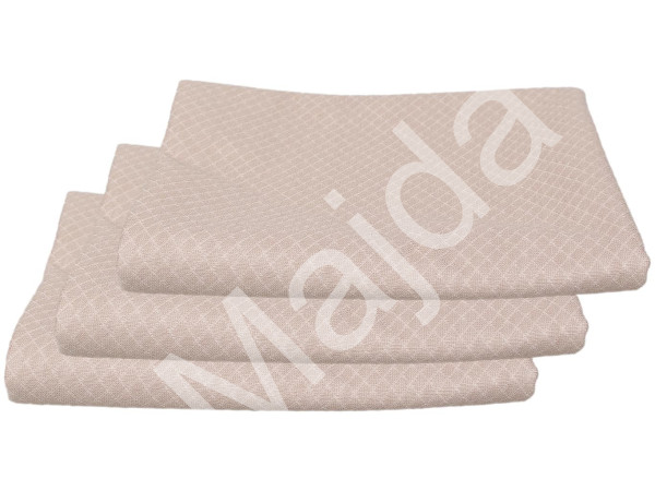 Kaarsgaren 3 ks Přebalovací podložka Tencel béžová mřížka 48 x 80 cm