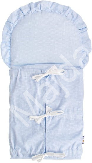 Kaarsgaren Zavinovačka do porodnice světlemodrá puntíky - povlak