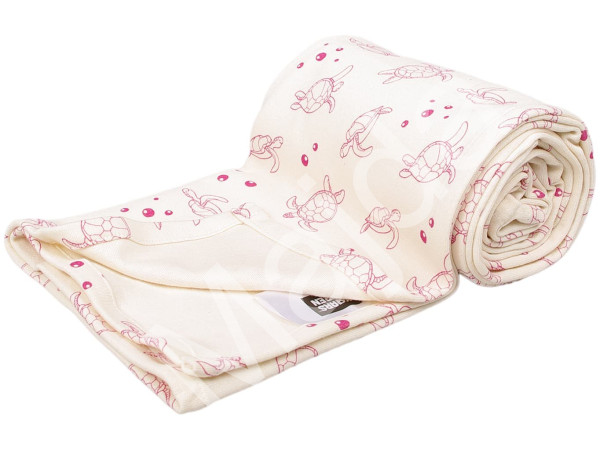 Kaarsgaren Letní deka 100x150cm z biobavlny želvy korálové