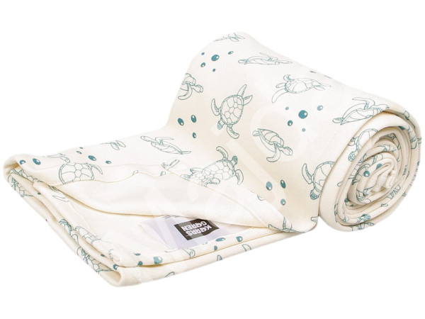 Kaarsgaren Letní deka 100x150cm z biobavlny želvy smaragdové