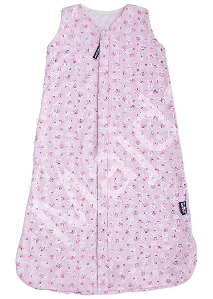 Kaarsgaren Letní 3D spací pytel 80 cm bambus růžový zajíc