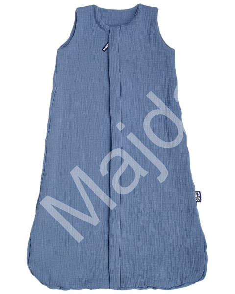 Kaarsgaren Letní 3D spací pytel 100 cm mušelín modrý