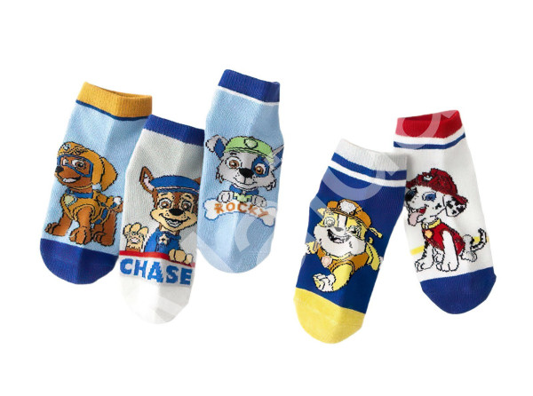 Snugs Dětské ponožky Tlapková patrola 3-5 let 5ks