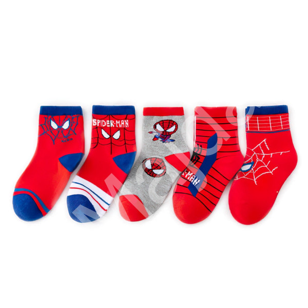 Snugs Dětské ponožky Spiderman 6-8 let 5 párů