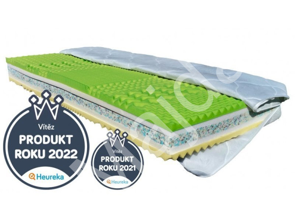 Ortopedická matrace DUO VISCO HARD 20cm 200x80cm