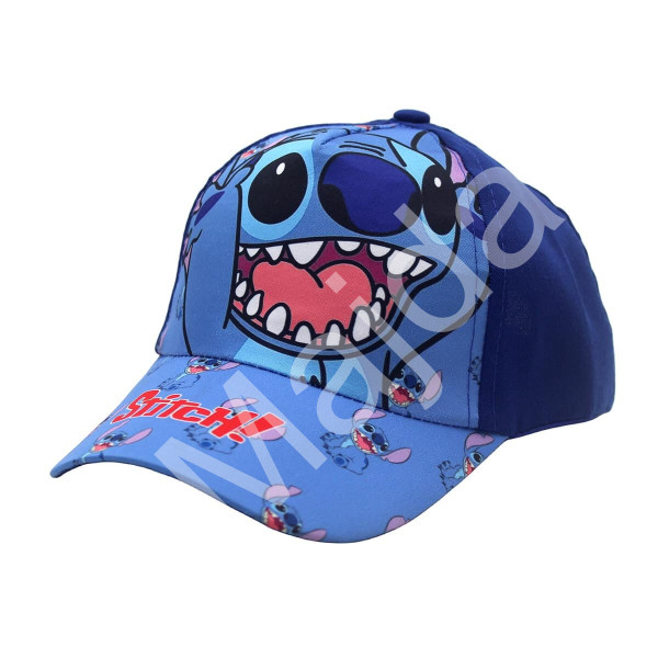 Snugs Dětská kšiltovka Stitch s potiskem M/L