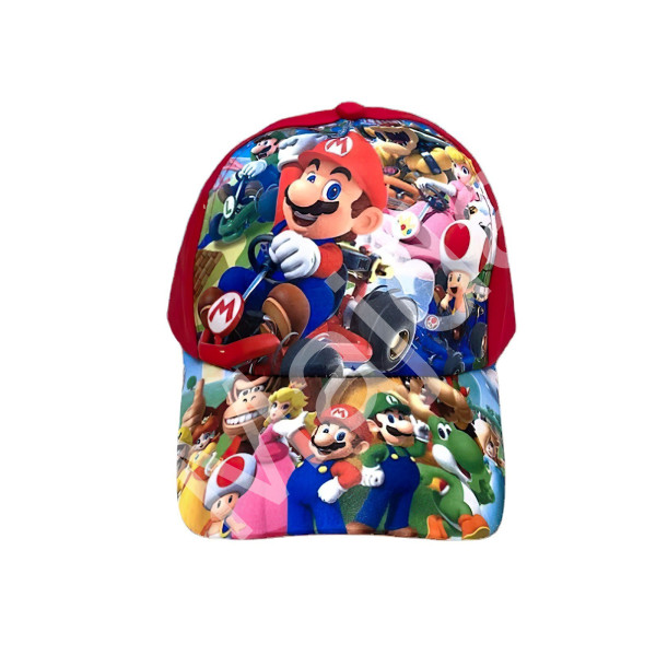 Snugs Dětská kšiltovka Super Mario s potiskem M/L
