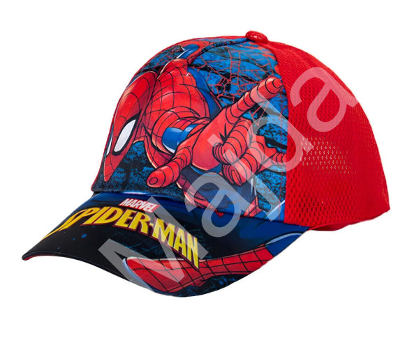 Snugs Dětská kšiltovka Spiderman Superhero s potiskem M/L