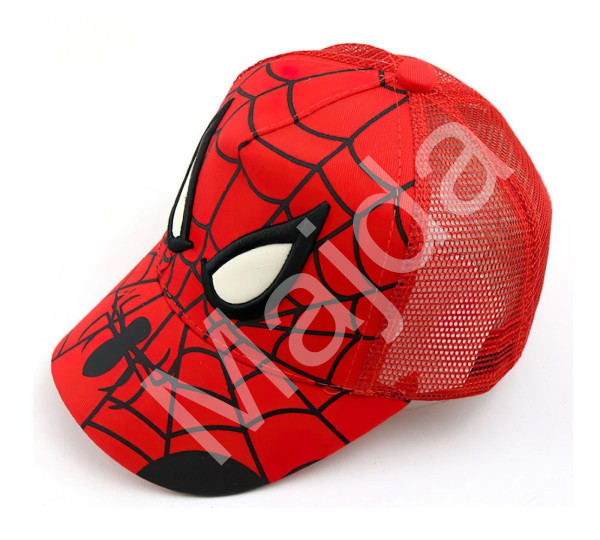 Snugs Dětská kšiltovka Spiderman LOOK s výšivkou M