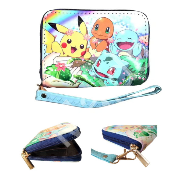 Bagito Dětská peněženka Pokémon s poutkem a karabinou