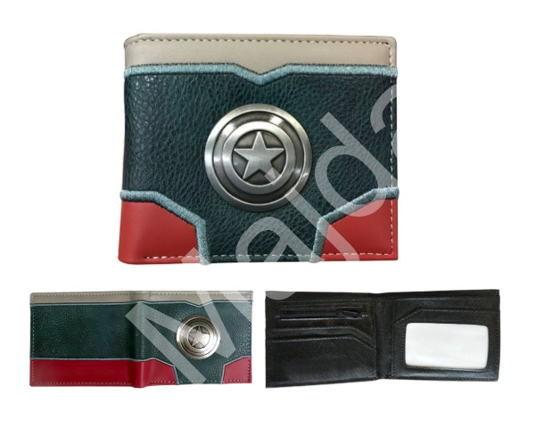 Bagito Peněženka Avengers Kapitán Amerika s kovovým znakem