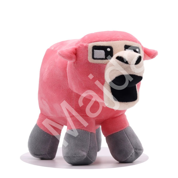 Plush Plyšová hračka Minecraft Ovce růžová 25cm
