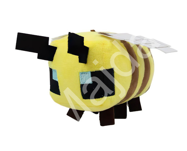 Plush Plyšová hračka Minecraft Včelka pixel 18cm