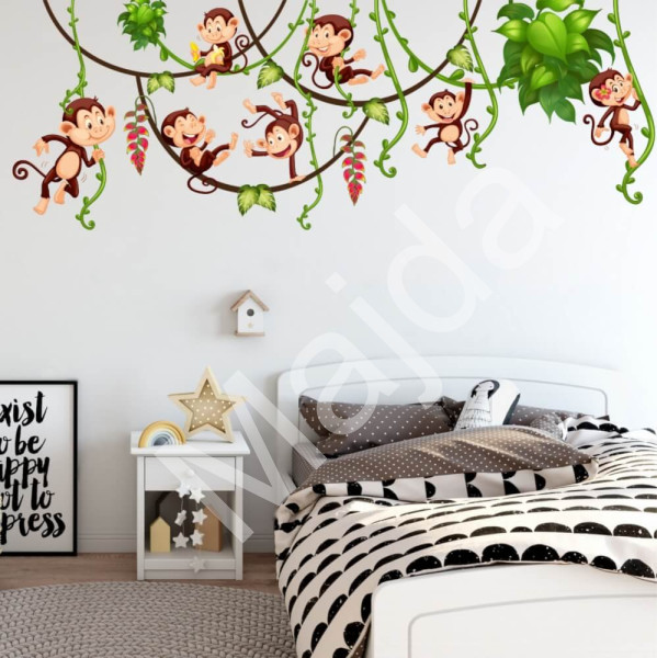 Inspio Samolepky na zeď - V džungli N.1 - v 54x150cm