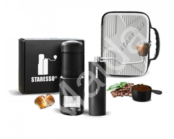 Cestovní sada Classic a ruční mlýnek Staresso Discovery D-6 Plus (4)