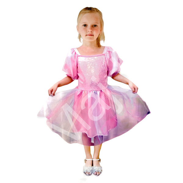 bHome Dětský kostým Růžová princezna 110-122 M