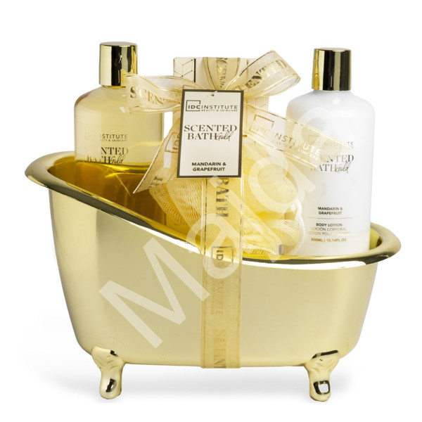 Aquarius Dárková kosmetická sada pro ženy Luxury bath in gold 5v1