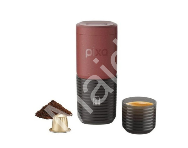 Pixapresso elektrický přenosný kávovar – Tuscan Red (4)