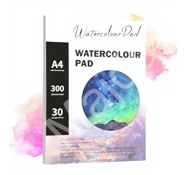 Kolorits Malířský akvarelový blok Aqua - 180g 24 listů A4
