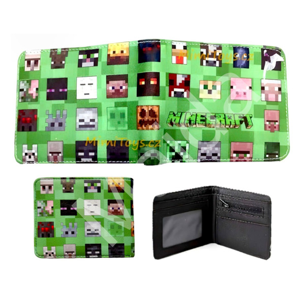 Toybit Dětská pěněženka Minecraft Mobs