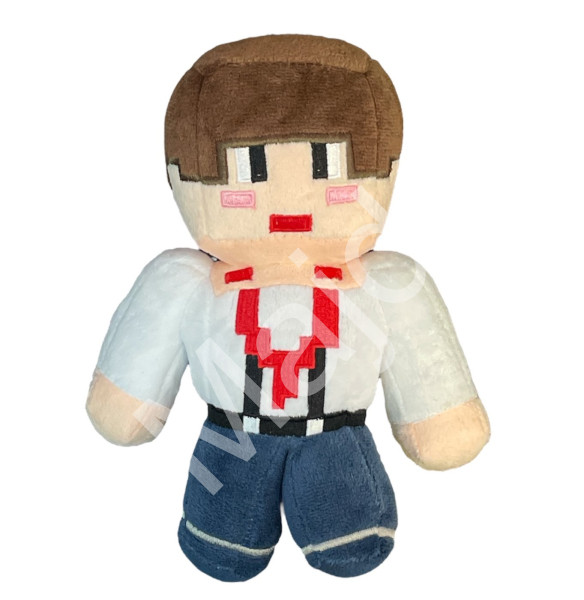 Toybit Plyšová hračka Minecraft Panáček Ddotty 19cm