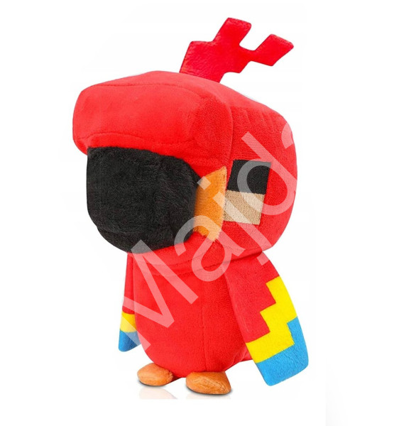 Toybit Plyšová hračka Minecraft Papoušek mini 15cm