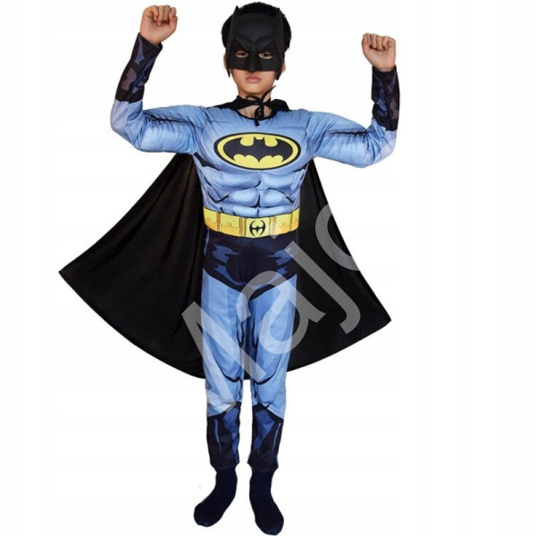 FunCo Dětský kostým Fantastický Batman 122-134 L