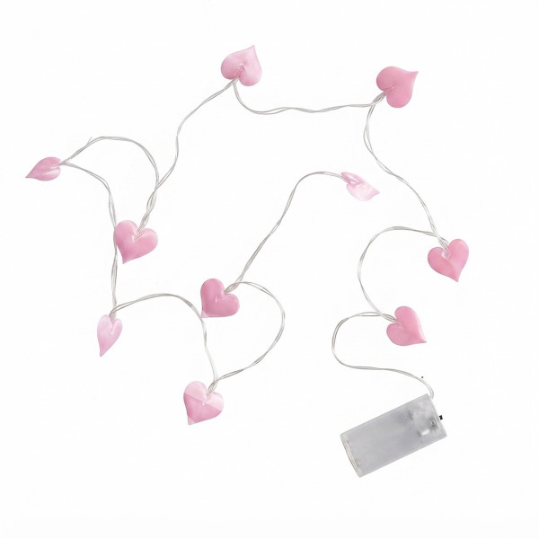Toybit Svatební dekorace Světelný řetěz Rose heart 150cm