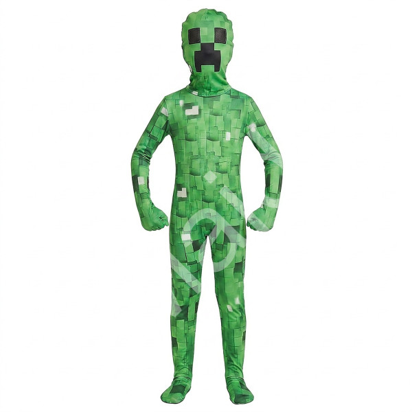 FunCo Dětský kostým Minecraft Creeper Premium s maskou 122-134 L