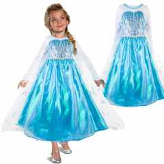 bHome Dětský kostým ELSA s flitry 98-104 S