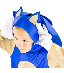 bHome Dětský kostým Sonic s maskou a rukavicemi 122-128 M