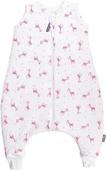 Kaarsgaren Bio spací pytel s nožičkami 80 cm červené žirafky