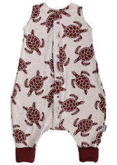 Kaarsgaren Merino spací pytel 70 cm želva vínová s nožičkami