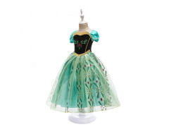 FunCo Dětský kostým ANNA Frozen Premium 110-116 M