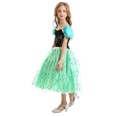 FunCo Dětský kostým ANNA Frozen Premium 134-146 XL